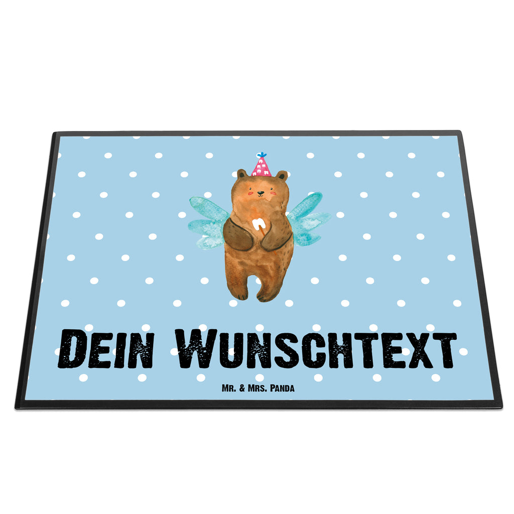 Personalisierte Schreibtischunterlage Zahnfee Bär Personalisierte Schreibunterlage, Personalisierte Schreibtischauflage, Personalisierte Schreibtisch Unterlagen, Schreibunterlage mit Namen, Schreibtischauflage  mit Namen, Schreibtisch Unterlagen mit Namen, Selbst gestalten, Namensaufdruck, Namenspersonalisierung, Bär, Teddy, Teddybär, Zahnfee, Fee, Milchzahn, Erster Zahn