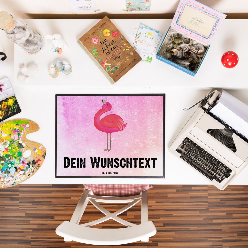 Personalisierte Schreibtischunterlage Flamingo stolz Personalisierte Schreibunterlage, Personalisierte Schreibtischauflage, Personalisierte Schreibtisch Unterlagen, Schreibunterlage mit Namen, Schreibtischauflage  mit Namen, Schreibtisch Unterlagen mit Namen, Selbst gestalten, Namensaufdruck, Namenspersonalisierung, Flamingo, stolz, Freude, Selbstliebe, Selbstakzeptanz, Freundin, beste Freundin, Tochter, Mama, Schwester