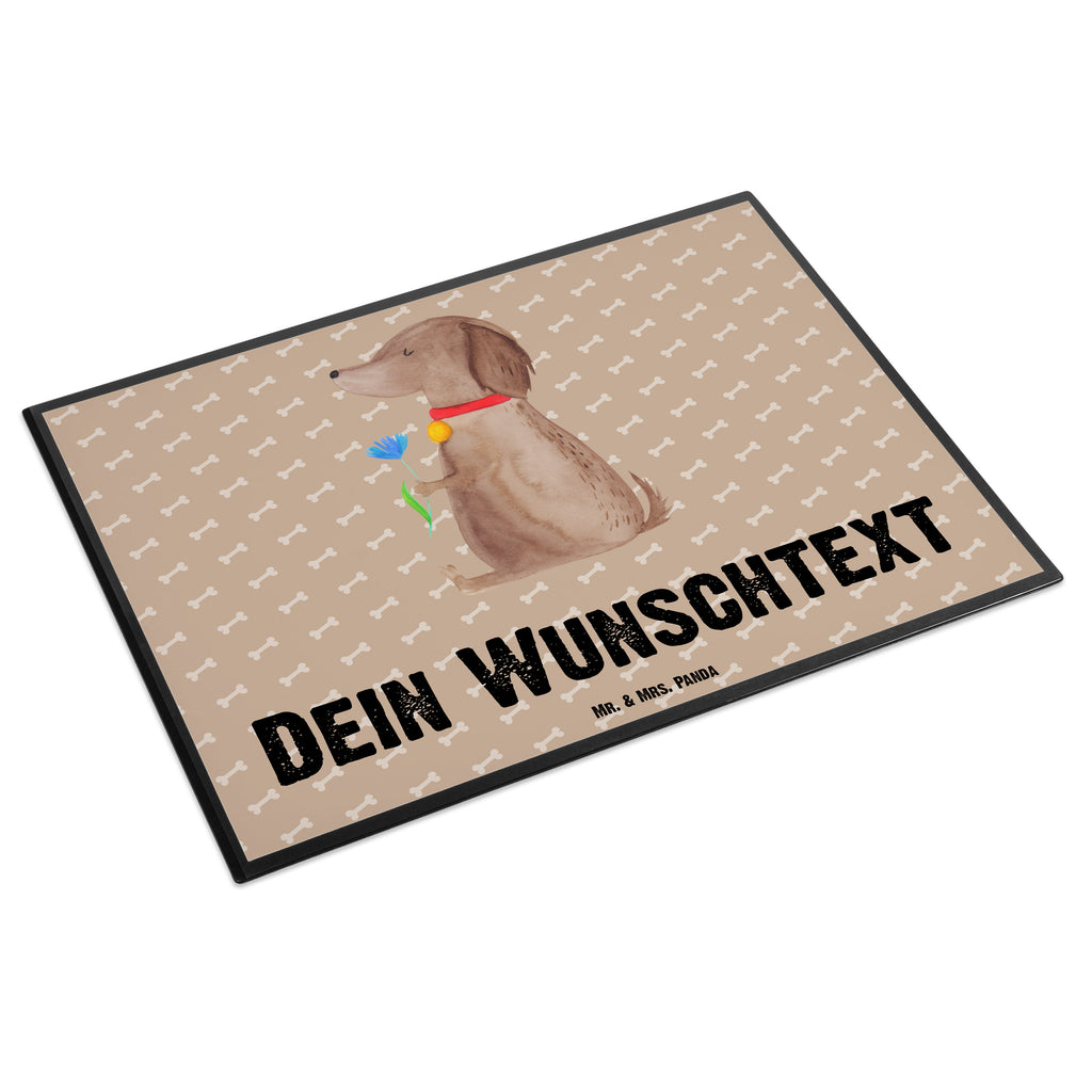 Personalisierte Schreibtischunterlage Hund Blume Personalisierte Schreibunterlage, Personalisierte Schreibtischauflage, Personalisierte Schreibtisch Unterlagen, Schreibunterlage mit Namen, Schreibtischauflage  mit Namen, Schreibtisch Unterlagen mit Namen, Selbst gestalten, Namensaufdruck, Namenspersonalisierung, Hund, Hundemotiv, Haustier, Hunderasse, Tierliebhaber, Hundebesitzer, Sprüche, Hunde, Frauchen, Hundeliebe
