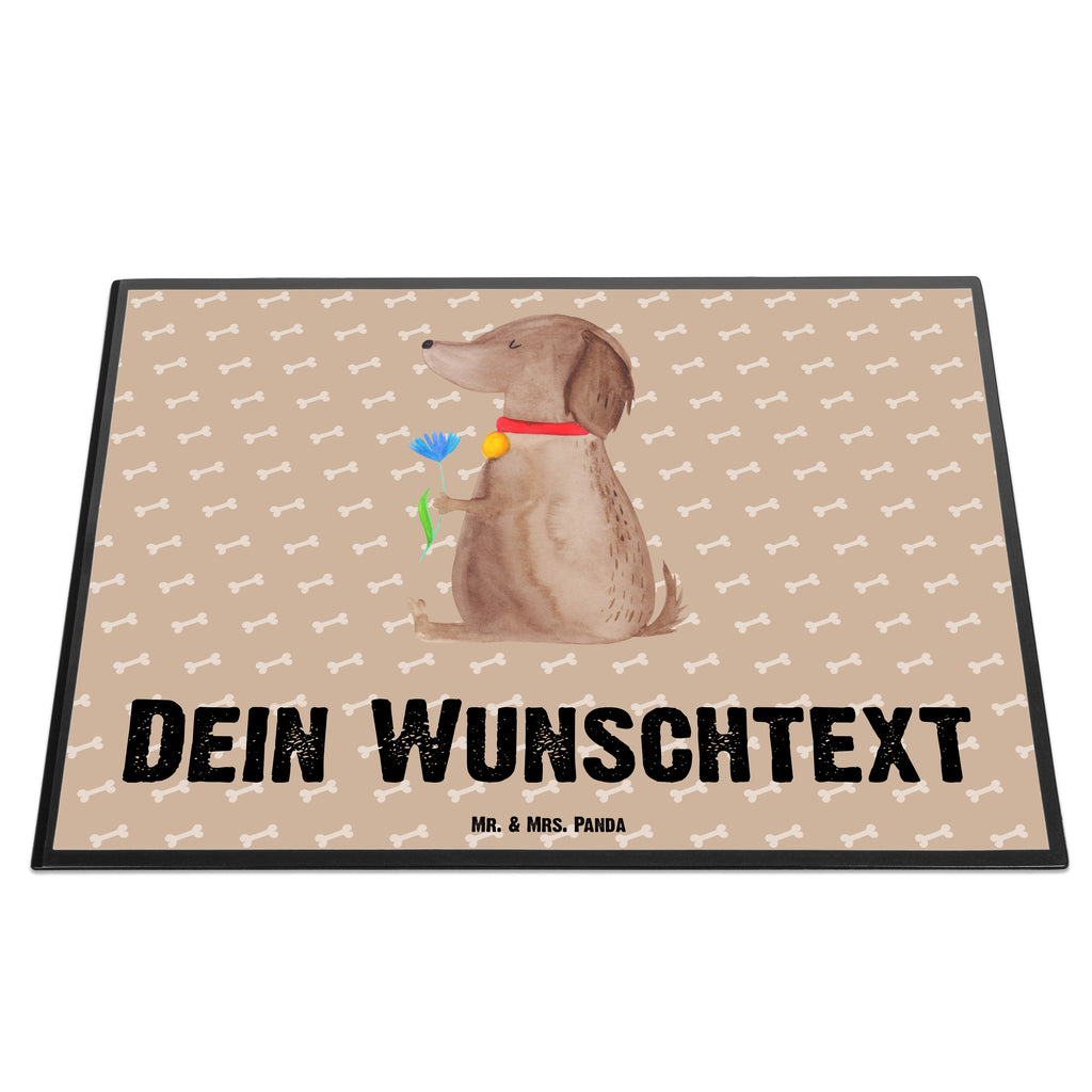 Personalisierte Schreibtischunterlage Hund Blume Personalisierte Schreibunterlage, Personalisierte Schreibtischauflage, Personalisierte Schreibtisch Unterlagen, Schreibunterlage mit Namen, Schreibtischauflage  mit Namen, Schreibtisch Unterlagen mit Namen, Selbst gestalten, Namensaufdruck, Namenspersonalisierung, Hund, Hundemotiv, Haustier, Hunderasse, Tierliebhaber, Hundebesitzer, Sprüche, Hunde, Frauchen, Hundeliebe