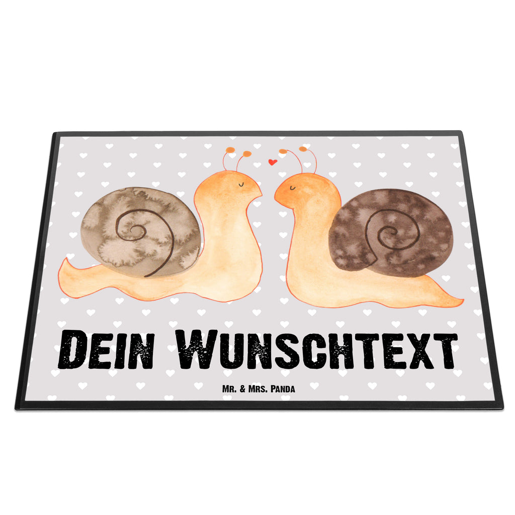 Personalisierte Schreibtischunterlage Schnecken Liebe Personalisierte Schreibunterlage, Personalisierte Schreibtischauflage, Personalisierte Schreibtisch Unterlagen, Schreibunterlage mit Namen, Schreibtischauflage  mit Namen, Schreibtisch Unterlagen mit Namen, Selbst gestalten, Namensaufdruck, Namenspersonalisierung, Liebe, Partner, Freund, Freundin, Ehemann, Ehefrau, Heiraten, Verlobung, Heiratsantrag, Liebesgeschenk, Jahrestag, Hocheitstag
