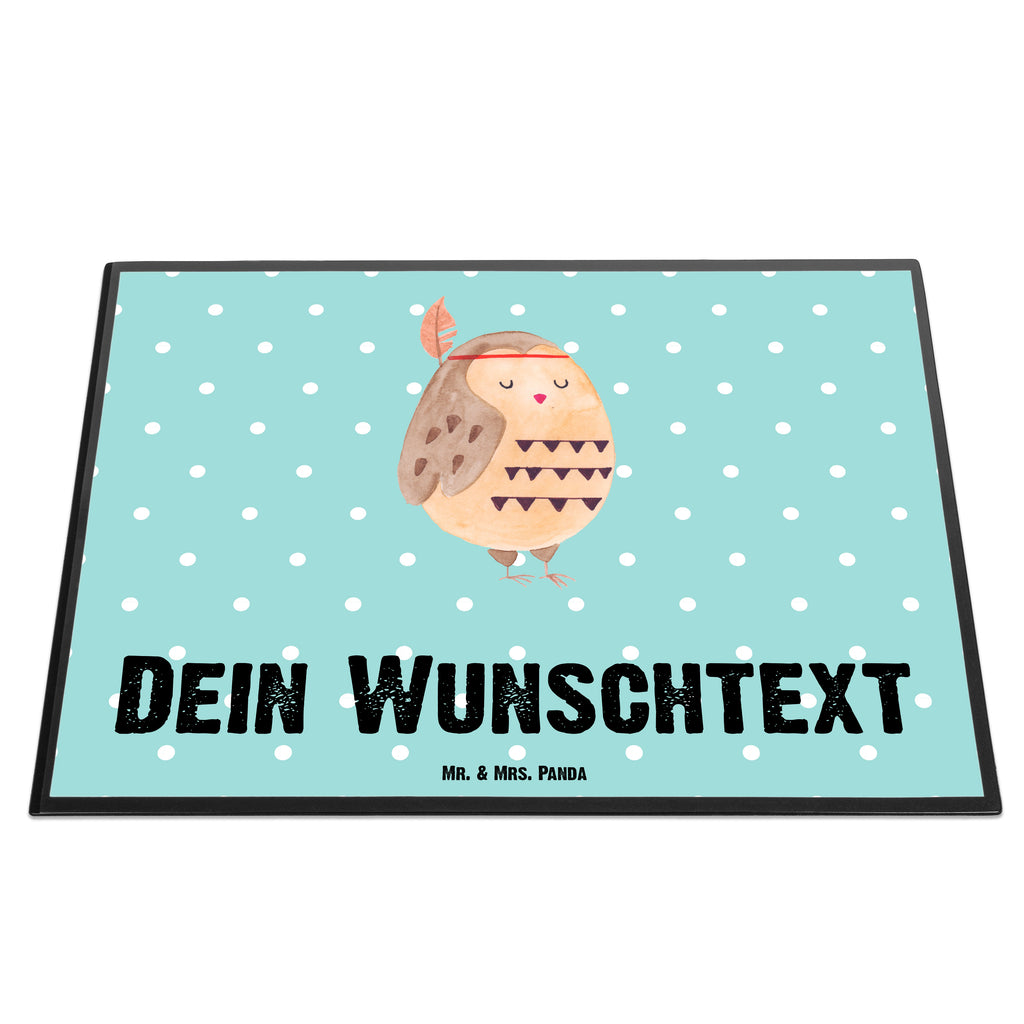 Personalisierte Schreibtischunterlage Eule Federschmuck Personalisierte Schreibunterlage, Personalisierte Schreibtischauflage, Personalisierte Schreibtisch Unterlagen, Schreibunterlage mit Namen, Schreibtischauflage  mit Namen, Schreibtisch Unterlagen mit Namen, Selbst gestalten, Namensaufdruck, Namenspersonalisierung, Eule, Eule Deko, Owl, Das Leben ist ein Abenteuer, Reisespruch, Federschmuck, Dekoration