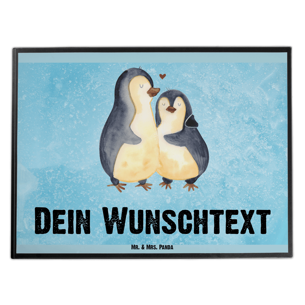 Personalisierte Schreibtischunterlage Pinguin umarmend Personalisierte Schreibunterlage, Personalisierte Schreibtischauflage, Personalisierte Schreibtisch Unterlagen, Schreibunterlage mit Namen, Schreibtischauflage  mit Namen, Schreibtisch Unterlagen mit Namen, Selbst gestalten, Namensaufdruck, Namenspersonalisierung, Pinguin, Liebe, Liebespaar, Liebesbeweis, Liebesgeschenk, Verlobung, Jahrestag, Hochzeitstag, Hochzeit, Hochzeitsgeschenk