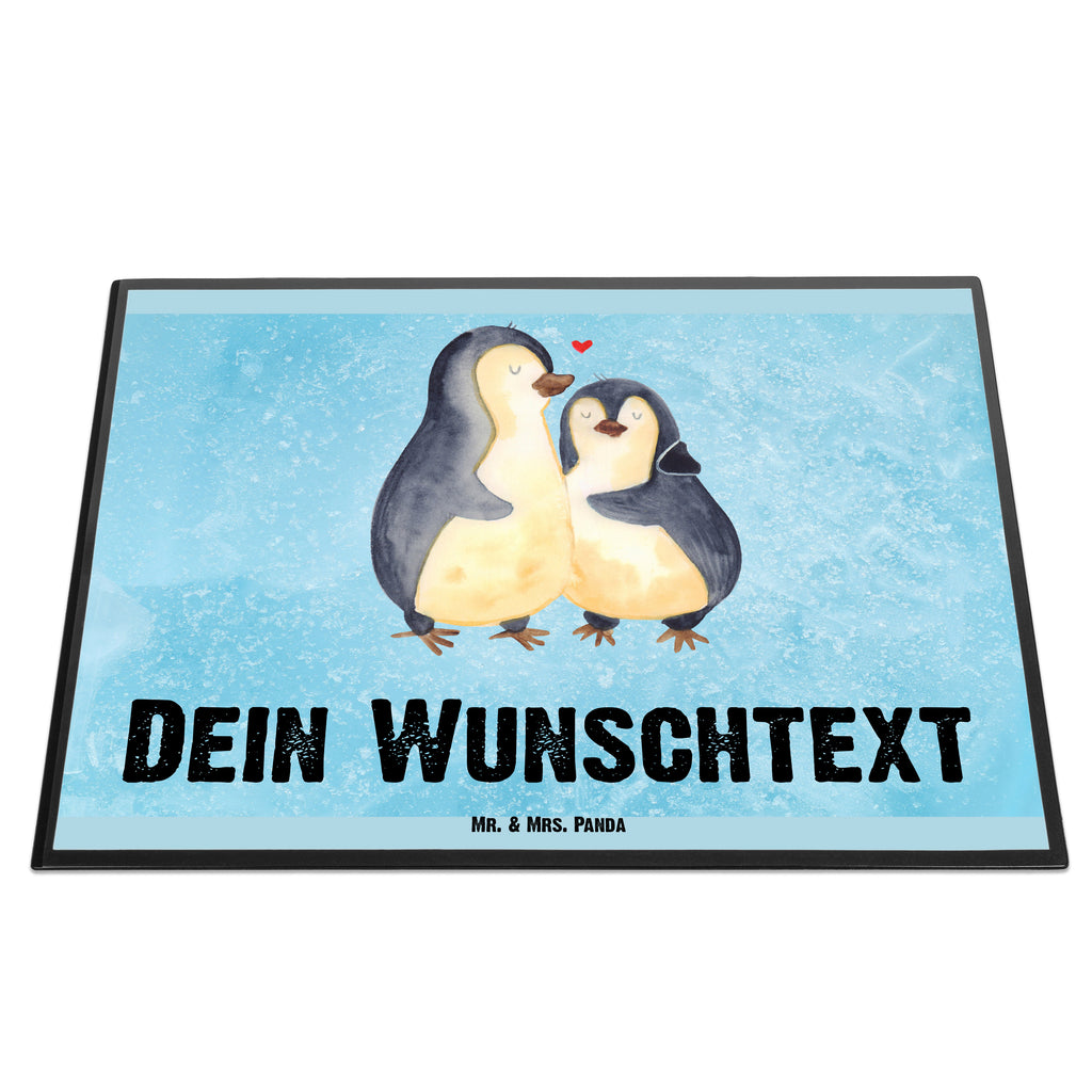 Personalisierte Schreibtischunterlage Pinguin umarmend Personalisierte Schreibunterlage, Personalisierte Schreibtischauflage, Personalisierte Schreibtisch Unterlagen, Schreibunterlage mit Namen, Schreibtischauflage  mit Namen, Schreibtisch Unterlagen mit Namen, Selbst gestalten, Namensaufdruck, Namenspersonalisierung, Pinguin, Liebe, Liebespaar, Liebesbeweis, Liebesgeschenk, Verlobung, Jahrestag, Hochzeitstag, Hochzeit, Hochzeitsgeschenk