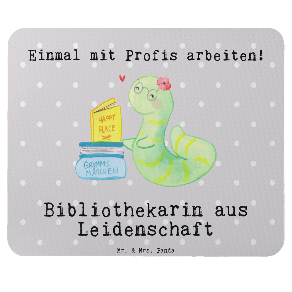 Mauspad Bibliothekarin aus Leidenschaft Mousepad, Computer zubehör, Büroausstattung, PC Zubehör, Arbeitszimmer, Mauspad, Einzigartiges Mauspad, Designer Mauspad, Beruf, Ausbildung, Jubiläum, Abschied, Rente, Kollege, Kollegin, Geschenk, Schenken, Arbeitskollege, Mitarbeiter, Firma, Danke, Dankeschön, Bibliothekarin, Buchhandlung, Bibliothek, Bücherwurm, Leseratte, Bücherliebe