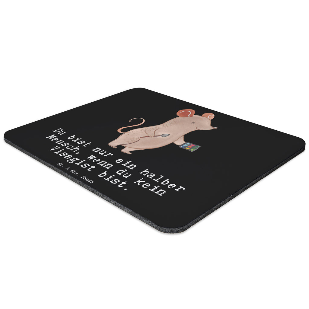 Mauspad Visagist mit Herz Mousepad, Computer zubehör, Büroausstattung, PC Zubehör, Arbeitszimmer, Mauspad, Einzigartiges Mauspad, Designer Mauspad, Beruf, Ausbildung, Jubiläum, Abschied, Rente, Kollege, Kollegin, Geschenk, Schenken, Arbeitskollege, Mitarbeiter, Firma, Danke, Dankeschön, Kosmetiker, Make Up Artist, Maskenbildner, Visagist, Beauty Salon, Kosmetikstudio, Eröffnung