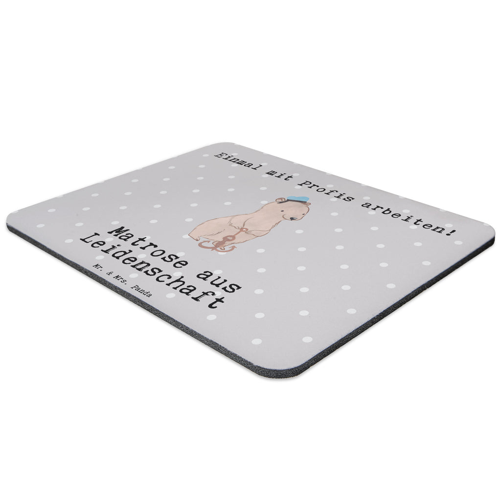 Mauspad Matrose aus Leidenschaft Mousepad, Computer zubehör, Büroausstattung, PC Zubehör, Arbeitszimmer, Mauspad, Einzigartiges Mauspad, Designer Mauspad, Beruf, Ausbildung, Jubiläum, Abschied, Rente, Kollege, Kollegin, Geschenk, Schenken, Arbeitskollege, Mitarbeiter, Firma, Danke, Dankeschön, Matrose, Seemann, Seeleute, Schiff, Schiffsmechaniker