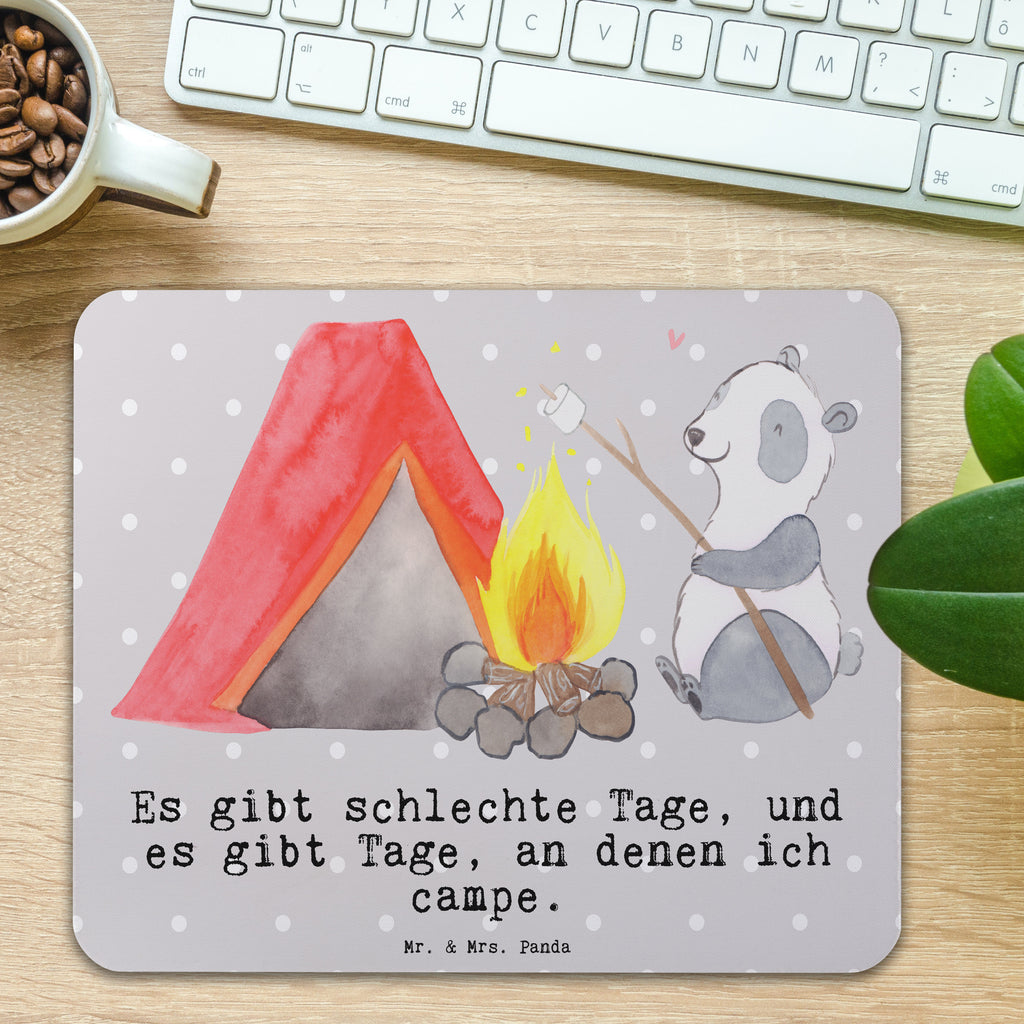 Mauspad Panda Campen Tage Mousepad, Computer zubehör, Büroausstattung, PC Zubehör, Arbeitszimmer, Mauspad, Einzigartiges Mauspad, Designer Mauspad, Geschenk, Sport, Sportart, Hobby, Schenken, Danke, Dankeschön, Auszeichnung, Gewinn, Sportler, Campen, Camping, campen gehen, Zelten, Campingplatz