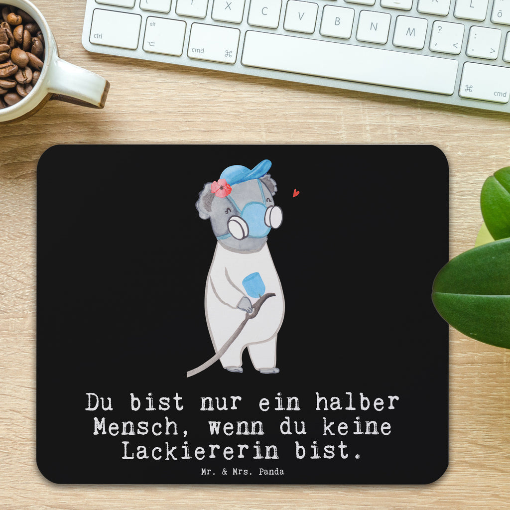 Mauspad Lackiererin mit Herz Mousepad, Computer zubehör, Büroausstattung, PC Zubehör, Arbeitszimmer, Mauspad, Einzigartiges Mauspad, Designer Mauspad, Beruf, Ausbildung, Jubiläum, Abschied, Rente, Kollege, Kollegin, Geschenk, Schenken, Arbeitskollege, Mitarbeiter, Firma, Danke, Dankeschön, Lackiererin, Lackierermeisterin, Werkstatt Lackiererin, Gesellenprüfung