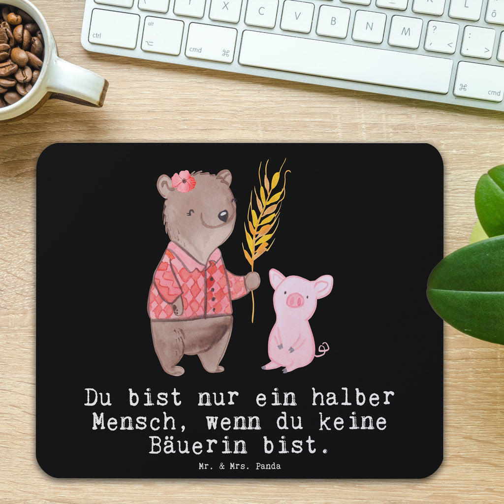 Mauspad Bäuerin mit Herz Mousepad, Computer zubehör, Büroausstattung, PC Zubehör, Arbeitszimmer, Mauspad, Einzigartiges Mauspad, Designer Mauspad, Beruf, Ausbildung, Jubiläum, Abschied, Rente, Kollege, Kollegin, Geschenk, Schenken, Arbeitskollege, Mitarbeiter, Firma, Danke, Dankeschön, Landwirtin, Bäuerin, Tierwirtin, Agronomin, Farmerin, Bauernhof