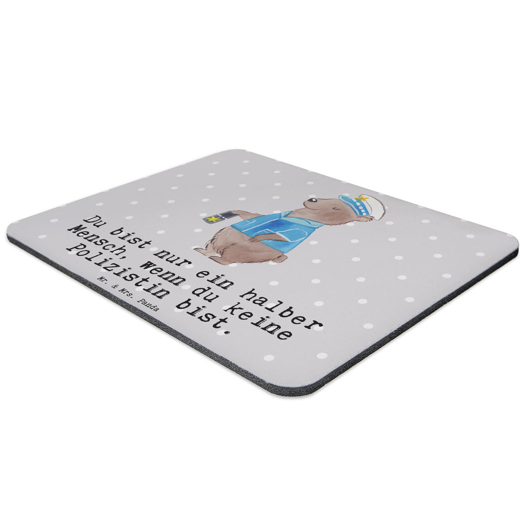 Mauspad Polizistin mit Herz Mousepad, Computer zubehör, Büroausstattung, PC Zubehör, Arbeitszimmer, Mauspad, Einzigartiges Mauspad, Designer Mauspad, Beruf, Ausbildung, Jubiläum, Abschied, Rente, Kollege, Kollegin, Geschenk, Schenken, Arbeitskollege, Mitarbeiter, Firma, Danke, Dankeschön, Polizistin, Polizeibeamtin, Wachfrau, Cop, Polizei, Studium