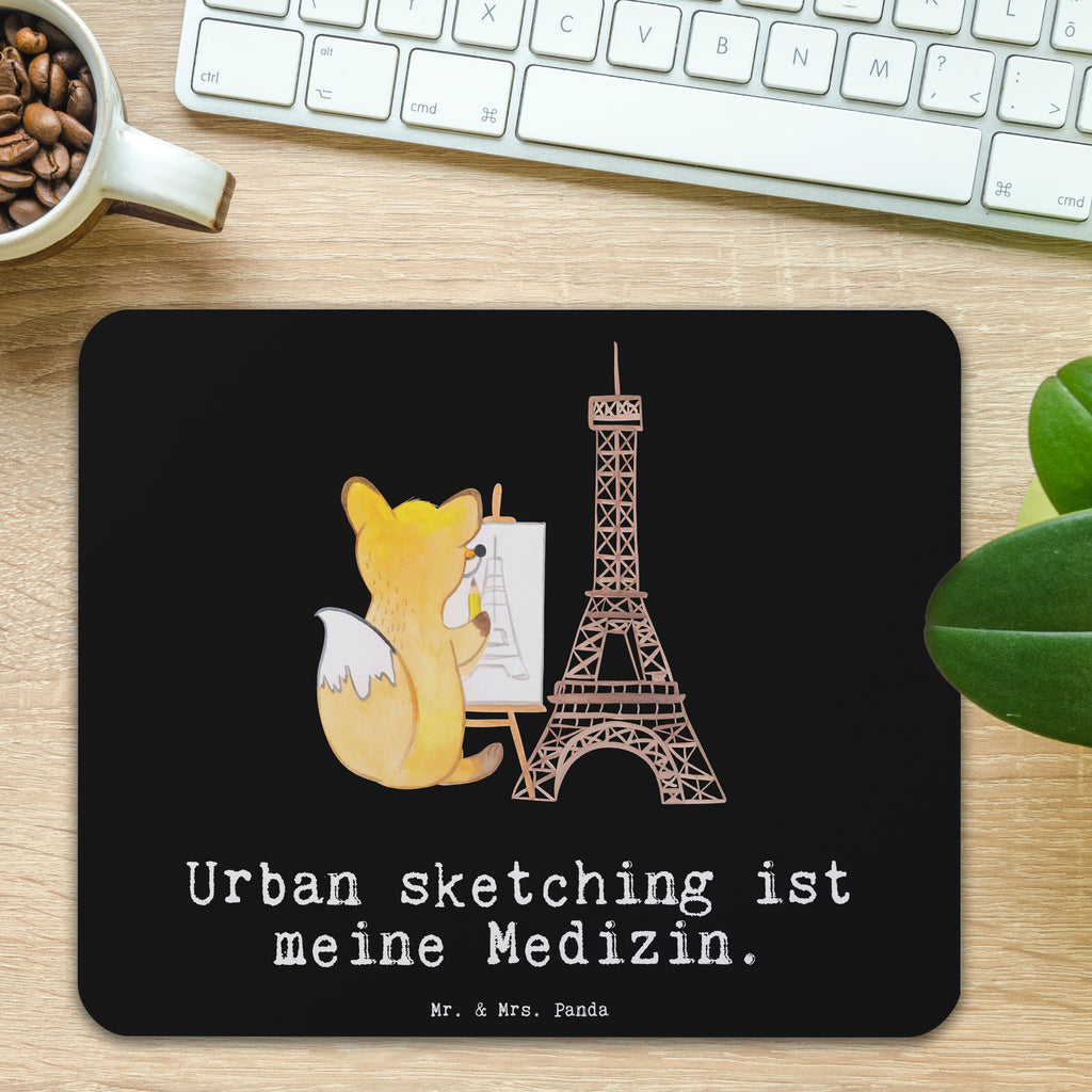 Mauspad Fuchs Urban sketching Medizin Mousepad, Computer zubehör, Büroausstattung, PC Zubehör, Arbeitszimmer, Mauspad, Einzigartiges Mauspad, Designer Mauspad, Geschenk, Sport, Sportart, Hobby, Schenken, Danke, Dankeschön, Auszeichnung, Gewinn, Sportler, Urban Sketching, Zeichnen, Künstler, Malen, Zeichenschule
