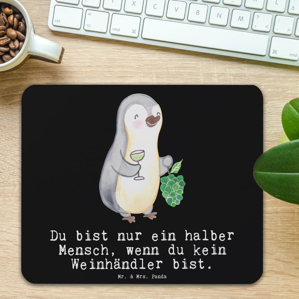 Mauspad Weinhändler mit Herz Mousepad, Computer zubehör, Büroausstattung, PC Zubehör, Arbeitszimmer, Mauspad, Einzigartiges Mauspad, Designer Mauspad, Beruf, Ausbildung, Jubiläum, Abschied, Rente, Kollege, Kollegin, Geschenk, Schenken, Arbeitskollege, Mitarbeiter, Firma, Danke, Dankeschön