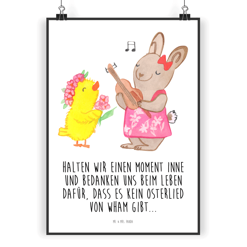 Poster Ostern Frühlingsgefühle Poster, Wandposter, Bild, Wanddeko, Küchenposter, Kinderposter, Wanddeko Bild, Raumdekoration, Wanddekoration, Handgemaltes Poster, Mr. & Mrs. Panda Poster, Designposter, Kunstdruck, Posterdruck, Ostern, Osterhase, Ostergeschenke, Osternest, Osterdeko, Geschenk zu Ostern, Ostergrüße, Ostereier, Frühling, Frühlingsgefühle, Hase, Küken, Osterküken, Musik, Osterlieder