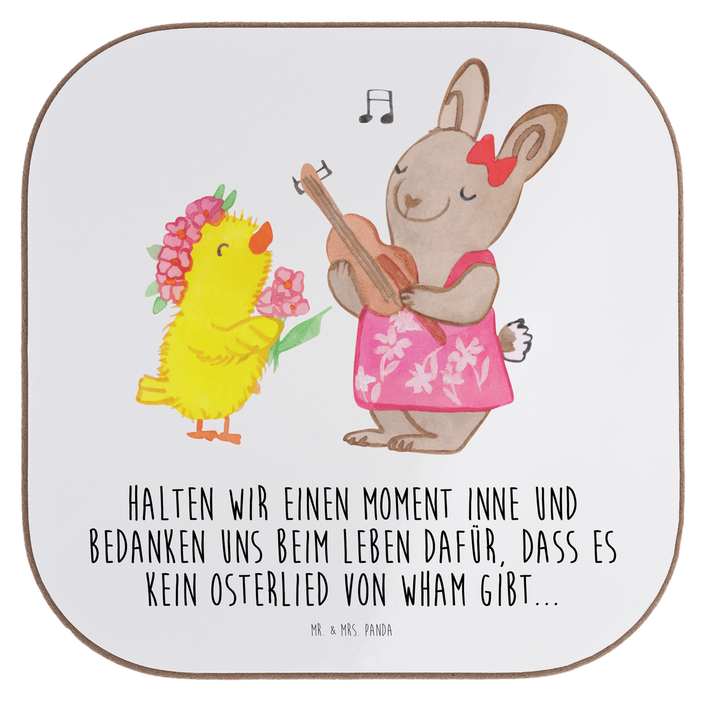 Quadratische Untersetzer Ostern Frühlingsgefühle Bierdeckel, Glasuntersetzer, Untersetzer Gläser, Getränkeuntersetzer, Ostern, Osterhase, Ostergeschenke, Osternest, Osterdeko, Geschenk zu Ostern, Ostergrüße, Ostereier, Frühling, Frühlingsgefühle, Hase, Küken, Osterküken, Musik, Osterlieder