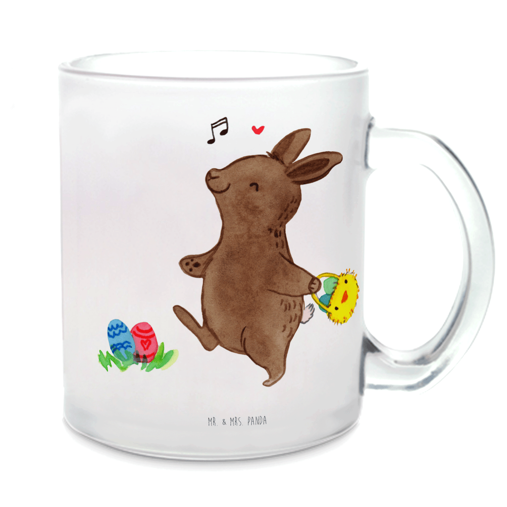 Teetasse Hase Eiersuche Teetasse, Teeglas, Teebecher, Tasse mit Henkel, Tasse, Glas Teetasse, Teetasse aus Glas, Ostern, Osterhase, Ostergeschenke, Osternest, Osterdeko, Geschenk zu Ostern