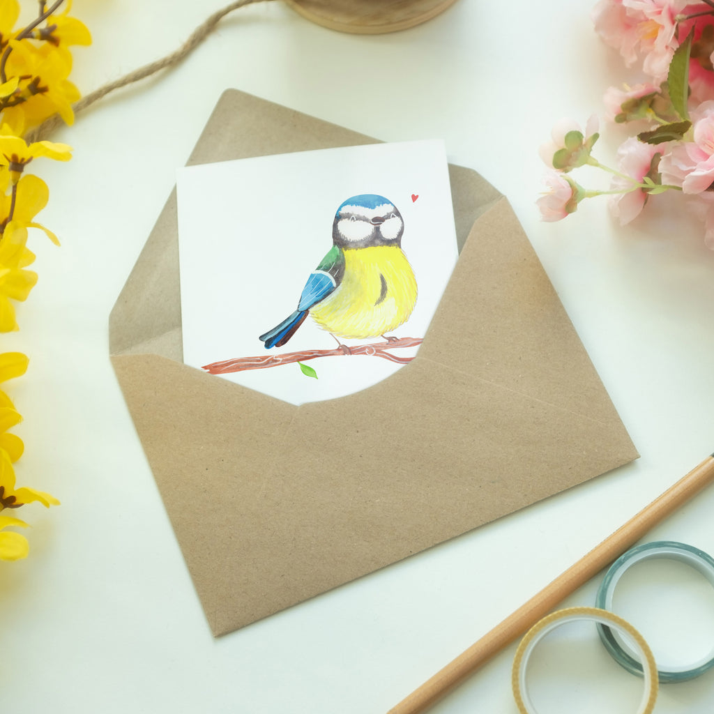 Personalisierte Grußkarte Vogel Blaumeise Personalisierte Grußkarte, Personalisiertere Klappkarte, Personalisierte Einladungskarte, Personalisierte Glückwunschkarte, Personalisierte Hochzeitskarte, Personalisierte Geburtstagskarte, Grußkarte mit Namen, Grußkarte selber drucken, Grußkarte selbst gestalten, Grußkarte mit persönlichen Nachrichten, Grußkarte als Geldgeschenk, Grußkarten personalisiert, Ostern, Osterhase, Ostergeschenke, Osternest, Osterdeko, Geschenk zu Ostern, Ostergrüße, Blaumeise, Vogel, liebe Grüße, Frühling, Frühlingsgefühle, Osterzeit