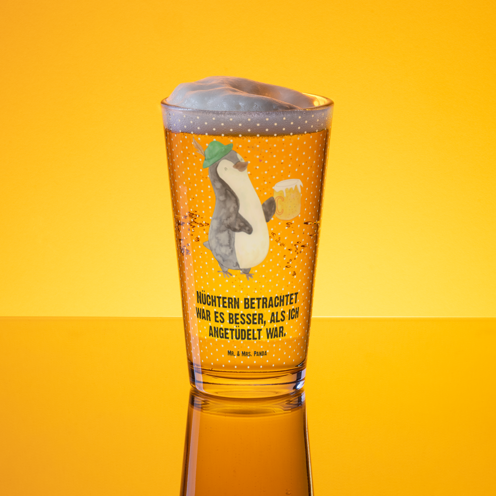 Premium Trinkglas Pinguin Bier Trinkglas, Glas, Pint Glas, Bierglas, Cocktail Glas, Wasserglas, Pinguin, Pinguine, Bier, Oktoberfest