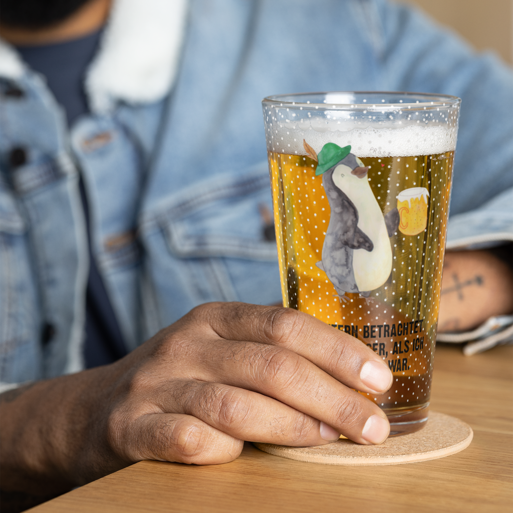 Premium Trinkglas Pinguin Bier Trinkglas, Glas, Pint Glas, Bierglas, Cocktail Glas, Wasserglas, Pinguin, Pinguine, Bier, Oktoberfest