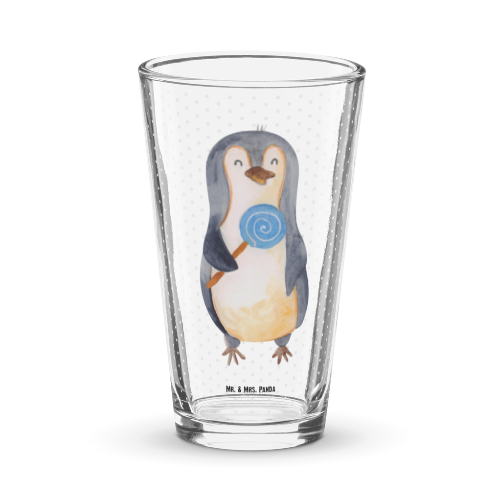 Premium Trinkglas Pinguin Lolli Trinkglas, Glas, Pint Glas, Bierglas, Cocktail Glas, Wasserglas, Pinguin, Pinguine, Lolli, Süßigkeiten, Blödsinn, Spruch, Rebell, Gauner, Ganove, Rabauke
