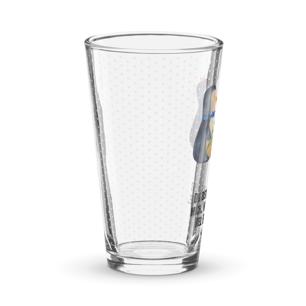 Premium Trinkglas Pinguin Pärchen Trinkglas, Glas, Pint Glas, Bierglas, Cocktail Glas, Wasserglas, Pinguin, Pinguine, Liebe, Liebespaar, Liebesbeweis, Liebesgeschenk, Verlobung, Jahrestag, Hochzeitstag, Hochzeit, Hochzeitsgeschenk, große Liebe, Traumpaar