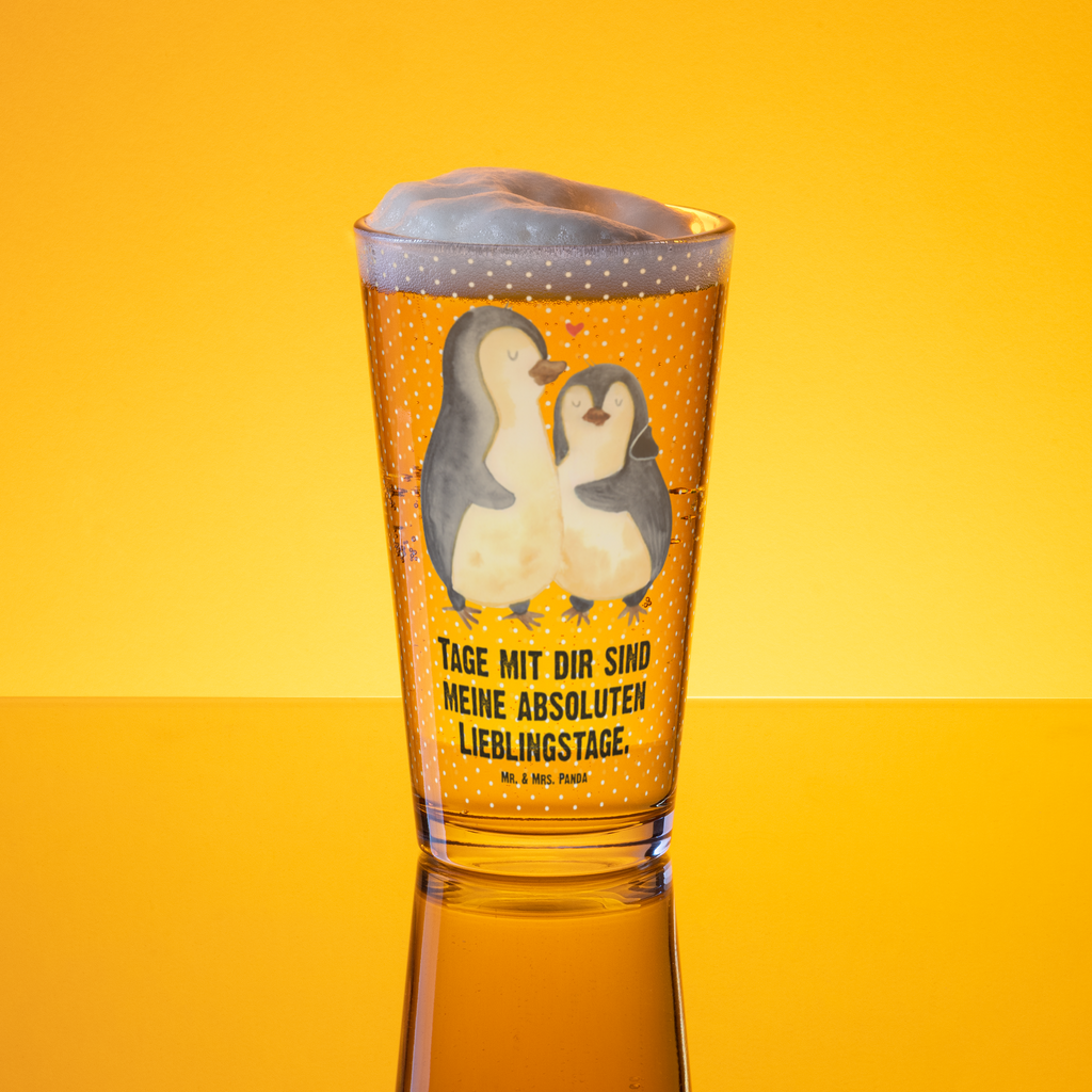 Premium Trinkglas Pinguin umarmend Trinkglas, Glas, Pint Glas, Bierglas, Cocktail Glas, Wasserglas, Pinguin, Liebe, Liebespaar, Liebesbeweis, Liebesgeschenk, Verlobung, Jahrestag, Hochzeitstag, Hochzeit, Hochzeitsgeschenk
