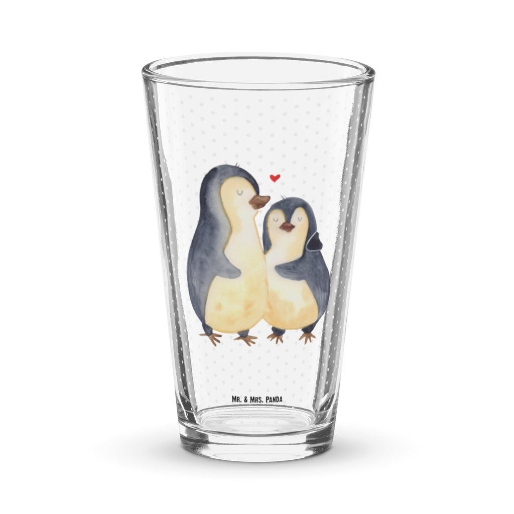 Premium Trinkglas Pinguin umarmend Trinkglas, Glas, Pint Glas, Bierglas, Cocktail Glas, Wasserglas, Pinguin, Liebe, Liebespaar, Liebesbeweis, Liebesgeschenk, Verlobung, Jahrestag, Hochzeitstag, Hochzeit, Hochzeitsgeschenk