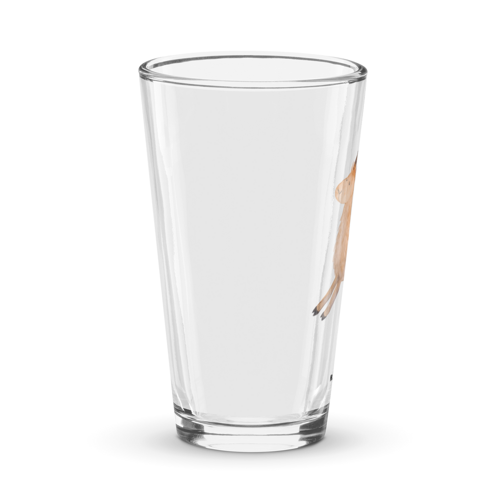 Premium Trinkglas Lama springend Trinkglas, Glas, Pint Glas, Bierglas, Cocktail Glas, Wasserglas, Lama, Alpaka, Lamas, Lieblingstag, Happy day, fröhlich, Glück, Freundin, Liebeskummer, Neustart, guten Morgen, Start, Prüfung, Abitur