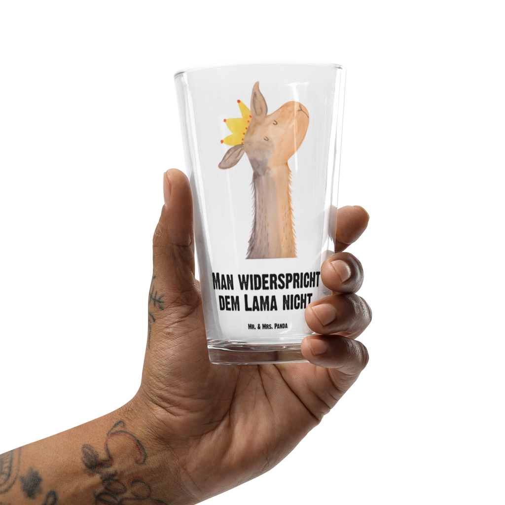 Premium Trinkglas Lamakopf König Trinkglas, Glas, Pint Glas, Bierglas, Cocktail Glas, Wasserglas, Lama, Alpaka, Lamas, König, Königin, Freundin, Mama, Papa, Büro Kollege, Kollegin, Chef, Vorgesetzter, Abi, Abitur