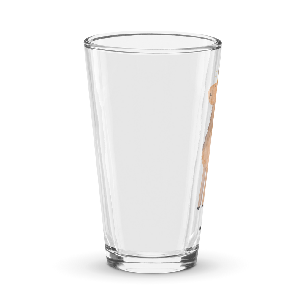 Premium Trinkglas Lama König Trinkglas, Glas, Pint Glas, Bierglas, Cocktail Glas, Wasserglas, Lama, Alpaka, Lamas, König, Königin, Freundin, Mama, Papa, Büro Kollege, Kollegin, Chef, Vorgesetzter, Abi, Abitur