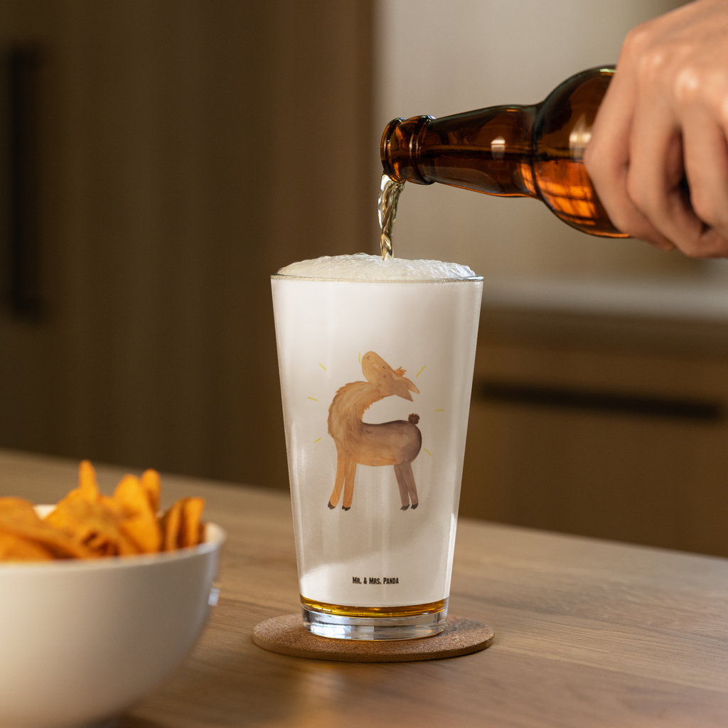Premium Trinkglas Lama stolz Trinkglas, Glas, Pint Glas, Bierglas, Cocktail Glas, Wasserglas, Lama, Alpaka, Lamas, Außenseiter, Anders, Neustart, stolz, Hippie, Freundin, Freundinnen, beste Freundin, Kumpel, Familie, Family