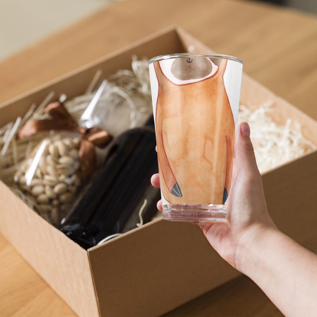 Premium Trinkglas Faultier Zufrieden Trinkglas, Glas, Pint Glas, Bierglas, Cocktail Glas, Wasserglas, Faultier, Faultier Geschenk, Faultier Deko, Faultiere, faul, Lieblingstier, Pause, relaxen, Glück, glücklich, zufrieden, happy, Zufriedenheit, Gelassenheit, Ruhe, Frieden