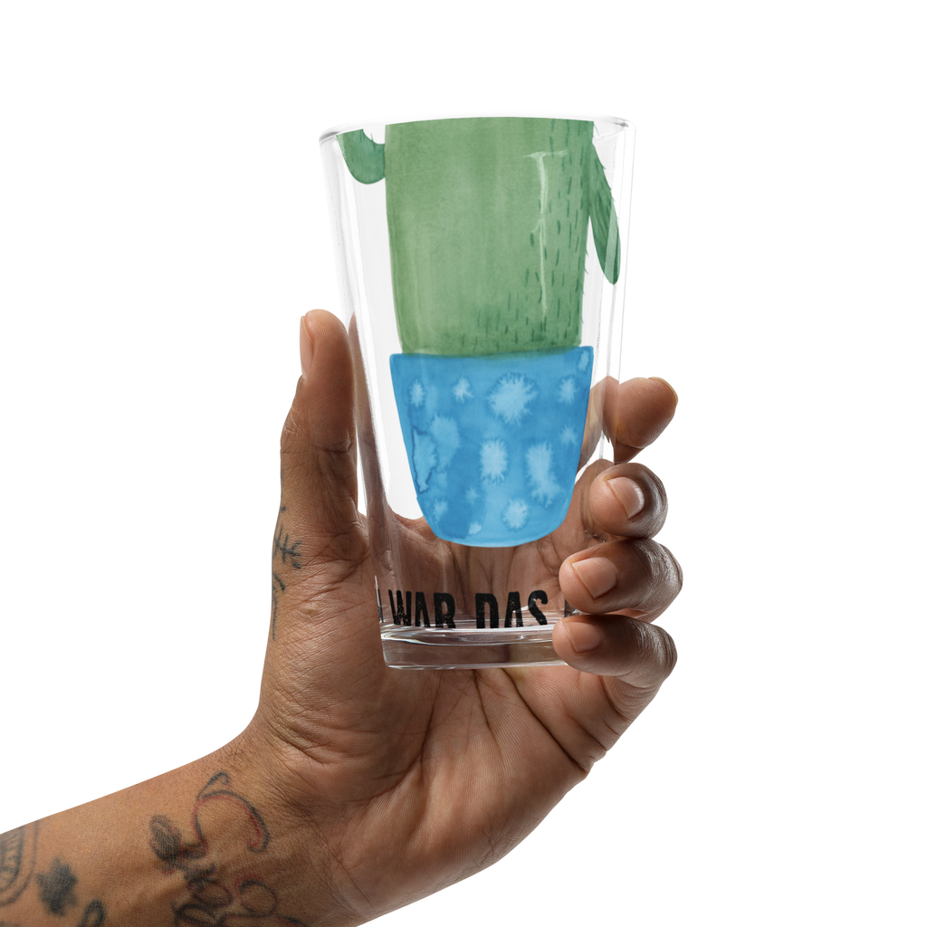 Premium Trinkglas Kaktus Heilig Trinkglas, Glas, Pint Glas, Bierglas, Cocktail Glas, Wasserglas, Kaktus, Kakteen, frech, lustig, Kind, Eltern, Familie, Bruder, Schwester, Schwestern, Freundin, Heiligenschein