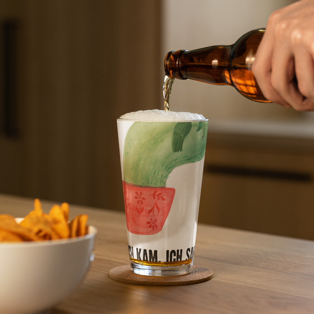 Premium Trinkglas Kaktus Mamamia Trinkglas, Glas, Pint Glas, Bierglas, Cocktail Glas, Wasserglas, Kaktus, Kakteen, Kaktusliebe, Ärger, Büro, Büroalltag, Schule, Motivation, Quote