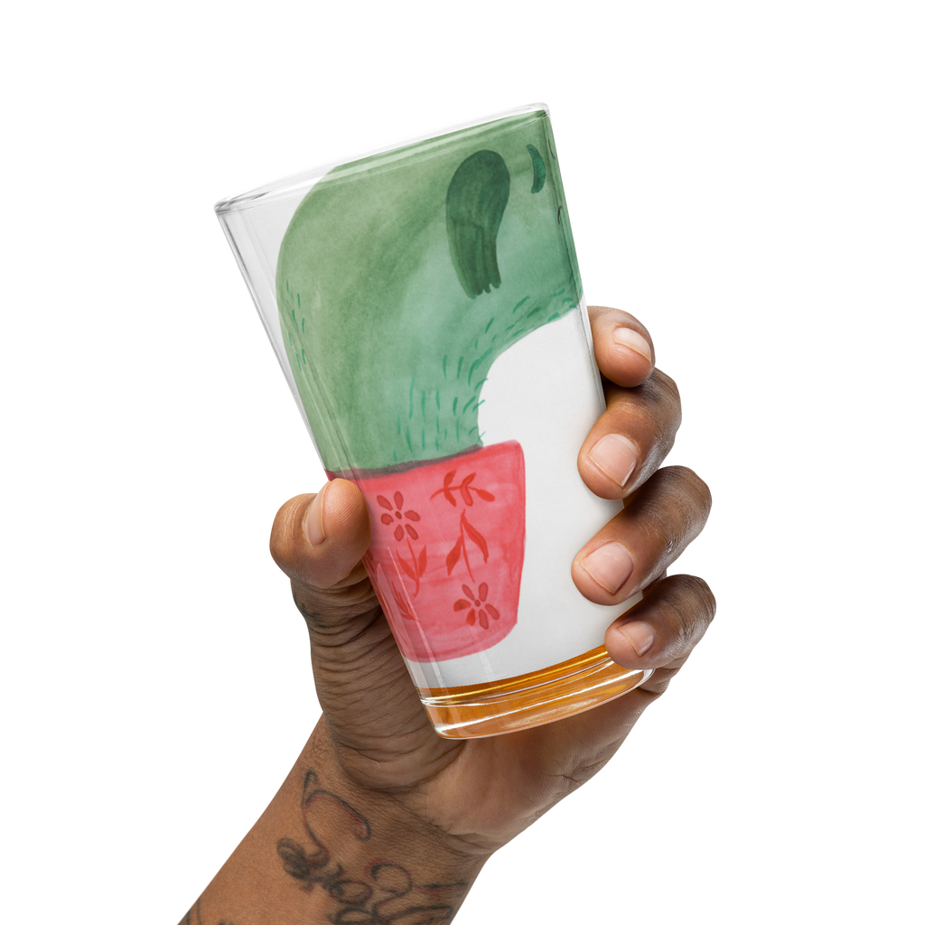 Premium Trinkglas Kaktus Mamamia Trinkglas, Glas, Pint Glas, Bierglas, Cocktail Glas, Wasserglas, Kaktus, Kakteen, Kaktusliebe, Ärger, Büro, Büroalltag, Schule, Motivation, Quote