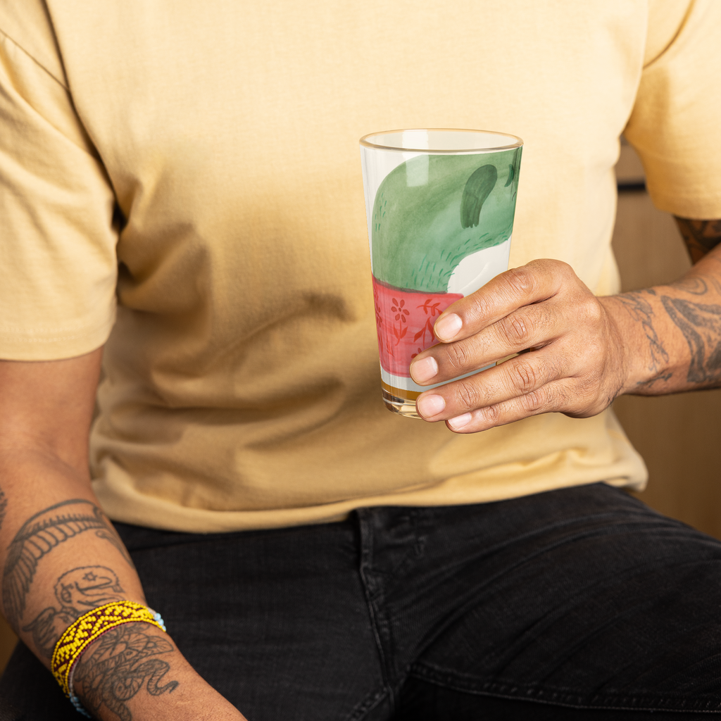 Premium Trinkglas Kaktus Mamamia Trinkglas, Glas, Pint Glas, Bierglas, Cocktail Glas, Wasserglas, Kaktus, Kakteen, Kaktusliebe, Ärger, Büro, Büroalltag, Schule, Motivation, Quote