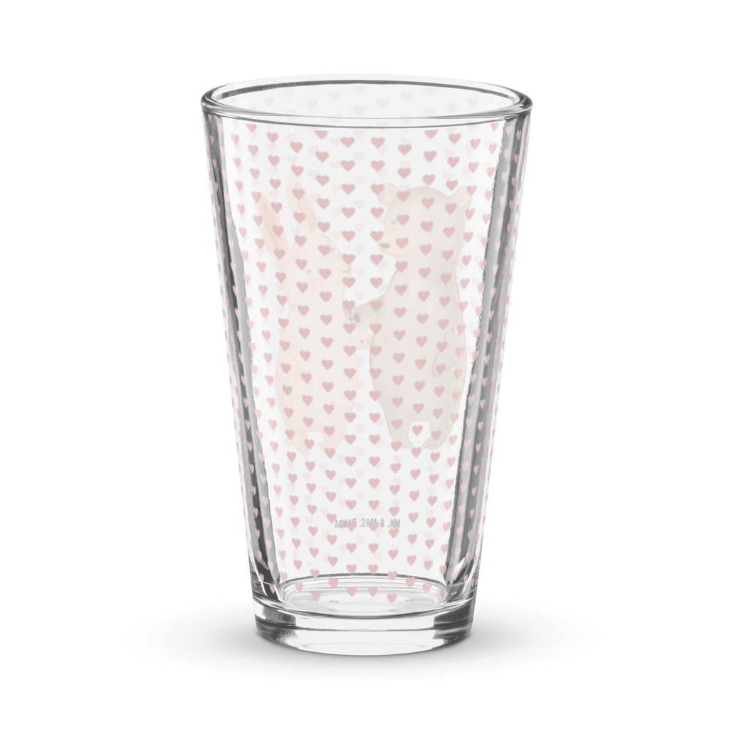Premium Trinkglas Bär Hase Umarmen Trinkglas, Glas, Pint Glas, Bierglas, Cocktail Glas, Wasserglas, Liebe, Partner, Freund, Freundin, Ehemann, Ehefrau, Heiraten, Verlobung, Heiratsantrag, Liebesgeschenk, Jahrestag, Hocheitstag, Freunde, bester Freund, Hase, Bär, Bärchen, best friends