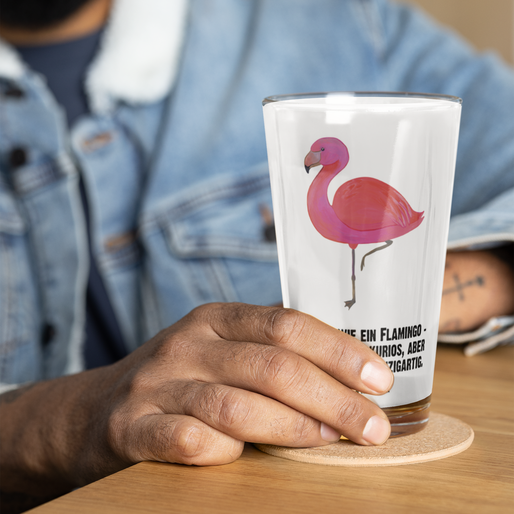 Premium Trinkglas Flamingo classic Trinkglas, Glas, Pint Glas, Bierglas, Cocktail Glas, Wasserglas, Flamingo, Einzigartig, Selbstliebe, Stolz, ich, für mich, Spruch, Freundin, Freundinnen, Außenseiter, Sohn, Tochter, Geschwister