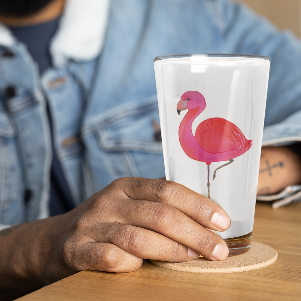 Premium Trinkglas Flamingo classic Trinkglas, Glas, Pint Glas, Bierglas, Cocktail Glas, Wasserglas, Flamingo, Einzigartig, Selbstliebe, Stolz, ich, für mich, Spruch, Freundin, Freundinnen, Außenseiter, Sohn, Tochter, Geschwister