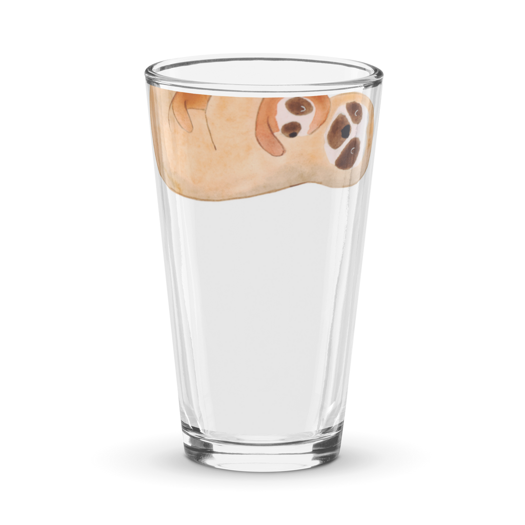 Premium Trinkglas Faultier mit Kind Trinkglas, Glas, Pint Glas, Bierglas, Cocktail Glas, Wasserglas, Faultier, Faultier Geschenk, Faultier Deko, Kind, Baby, Liebe, Mutter, Mama, Geburt, Kinder, Faulheit, Spaß, Niedlichkeit