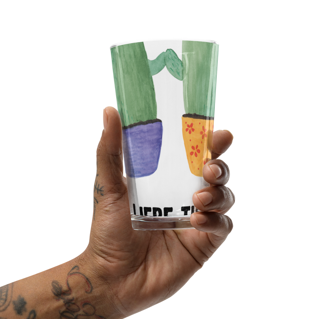 Premium Trinkglas Kaktus Liebe Trinkglas, Glas, Pint Glas, Bierglas, Cocktail Glas, Wasserglas, Kaktus, Kakteen, Liebe, Liebesbeweis, Liebesbotschaft, Liebesnachricht, Love, Kaktusliebe, Paar, Pärchen, Trennung, Streit, Versöhnung, Freundschaft, Verlobung, Hochzeit