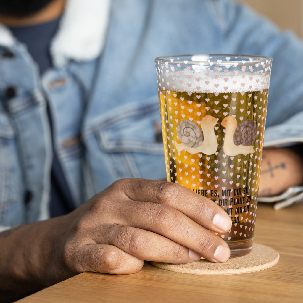 Premium Trinkglas Schnecken Liebe Trinkglas, Glas, Pint Glas, Bierglas, Cocktail Glas, Wasserglas, Liebe, Partner, Freund, Freundin, Ehemann, Ehefrau, Heiraten, Verlobung, Heiratsantrag, Liebesgeschenk, Jahrestag, Hocheitstag