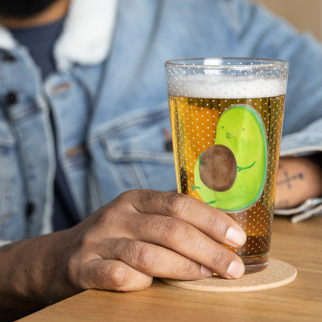 Premium Trinkglas Avocado pfeift Trinkglas, Glas, Pint Glas, Bierglas, Cocktail Glas, Wasserglas, Avocado, Veggie, Vegan, Gesund, Diät, Abnehmen, Ernährung, dick sein, Pummelfee