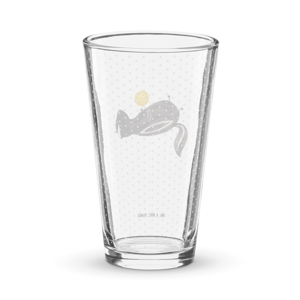 Premium Trinkglas Stinktier Ball Trinkglas, Glas, Pint Glas, Bierglas, Cocktail Glas, Wasserglas, Stinktier, Skunk, Wildtier, Raubtier, Stinker, Stinki, verspielt, Weisheit