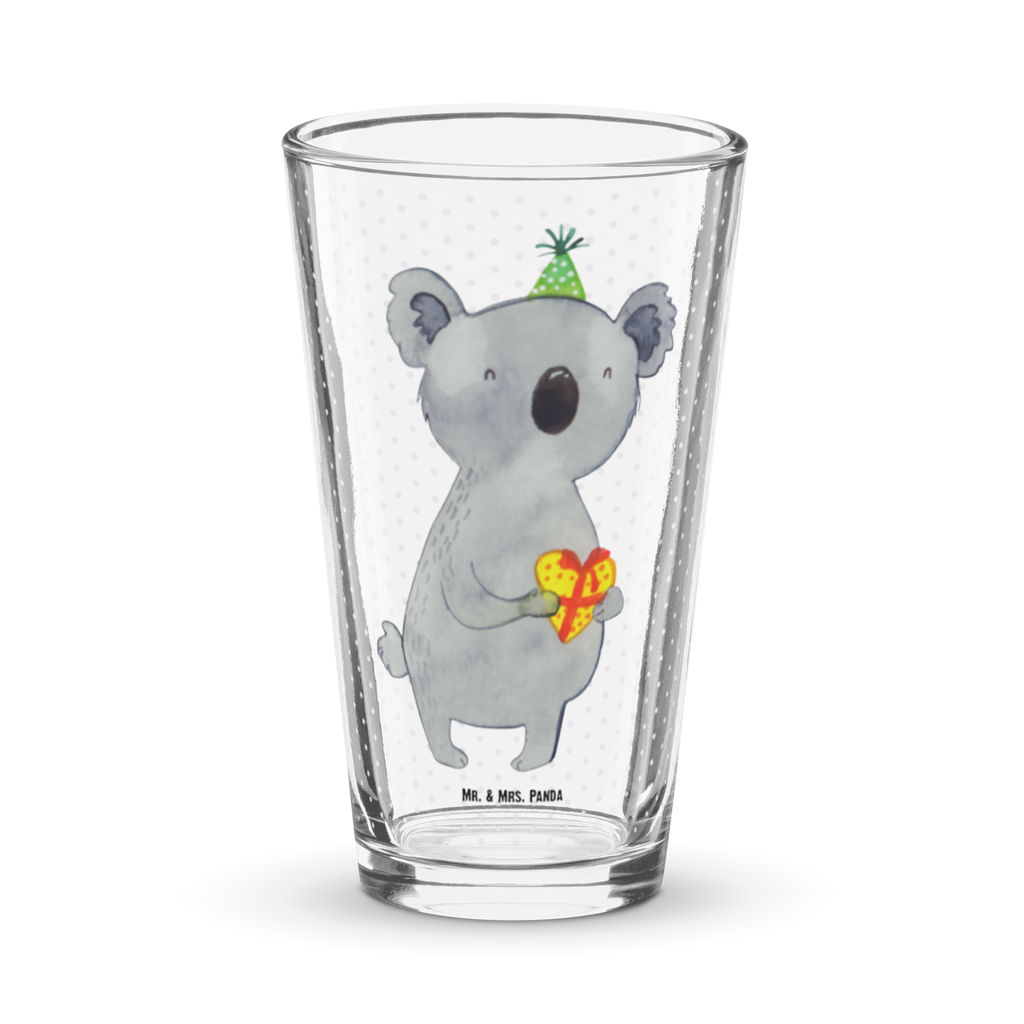 Premium Trinkglas Koala Geschenk Trinkglas, Glas, Pint Glas, Bierglas, Cocktail Glas, Wasserglas, Koala, Koalabär, Geschenk, Geburtstag, Party