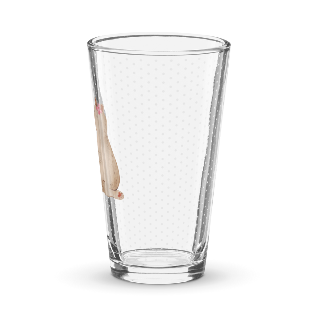 Premium Trinkglas Bär mit Kind Trinkglas, Glas, Pint Glas, Bierglas, Cocktail Glas, Wasserglas, Familie, Vatertag, Muttertag, Bruder, Schwester, Mama, Papa, Oma, Opa, Geschenk, Mutti, Mutter