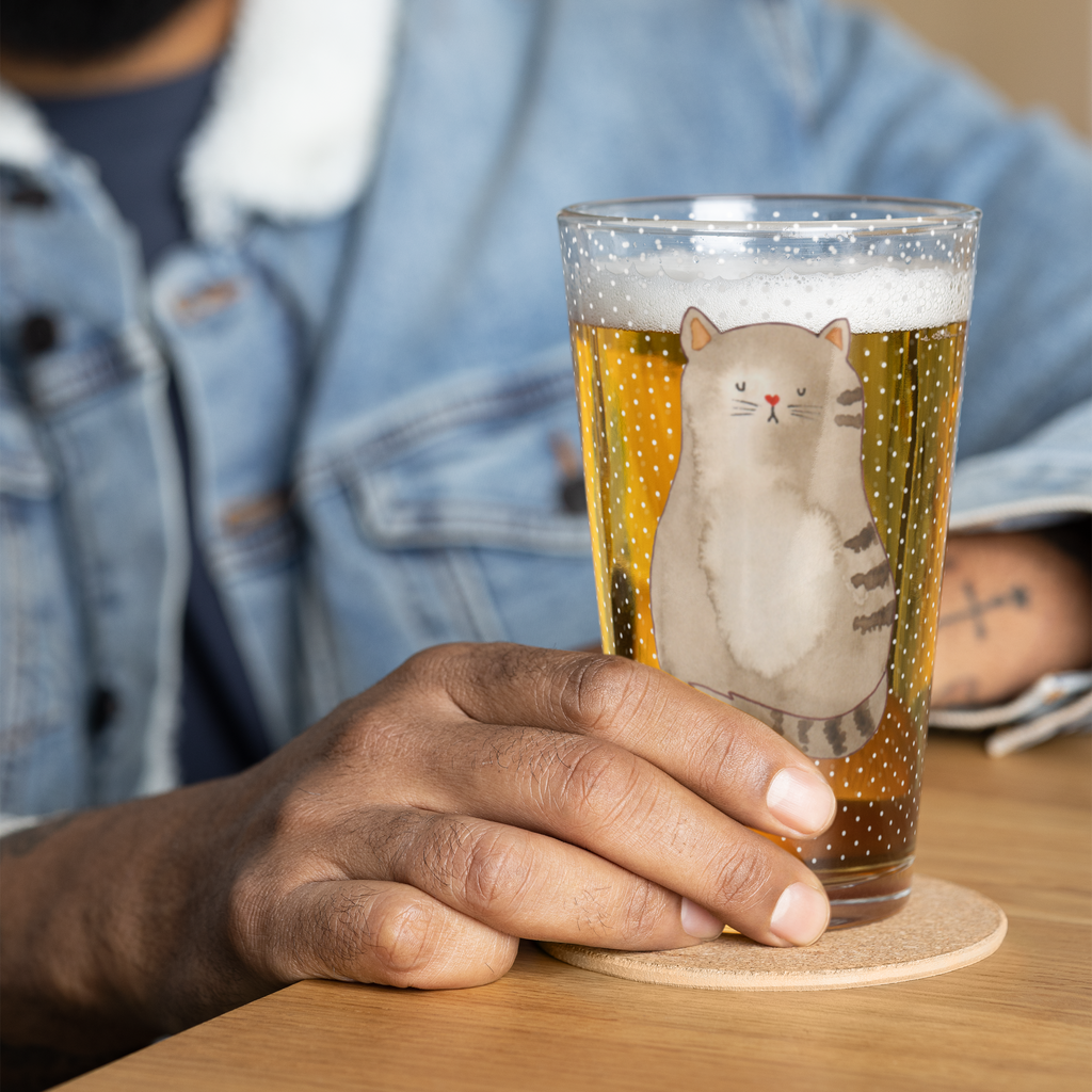 Premium Trinkglas Katze sitzend Trinkglas, Glas, Pint Glas, Bierglas, Cocktail Glas, Wasserglas, Katze, Katzenmotiv, Katzenfan, Katzendeko, Katzenfreund, Katzenliebhaber, Katzenprodukte, Katzenartikel, Katzenaccessoires, Katzensouvenirs, Katzenliebhaberprodukte, Katzenmotive, Katzen, Kater, Mietze, Cat, Cats, Katzenhalter, Katzenbesitzerin, Haustier, Katzenliebe, Lebensinhalt, Liebe, Mittelpunkt, Familie