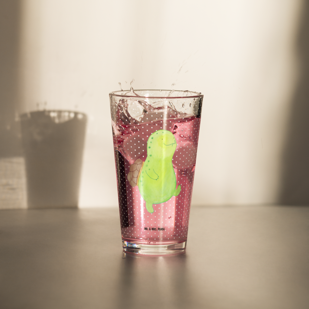 Premium Trinkglas Schildkröte pfeift Trinkglas, Glas, Pint Glas, Bierglas, Cocktail Glas, Wasserglas, Schildkröte, Schildi, Schildkröten, fröhlich, Glück, Motivation, Lebensfreude, Depression, Trennung, Neuanfang