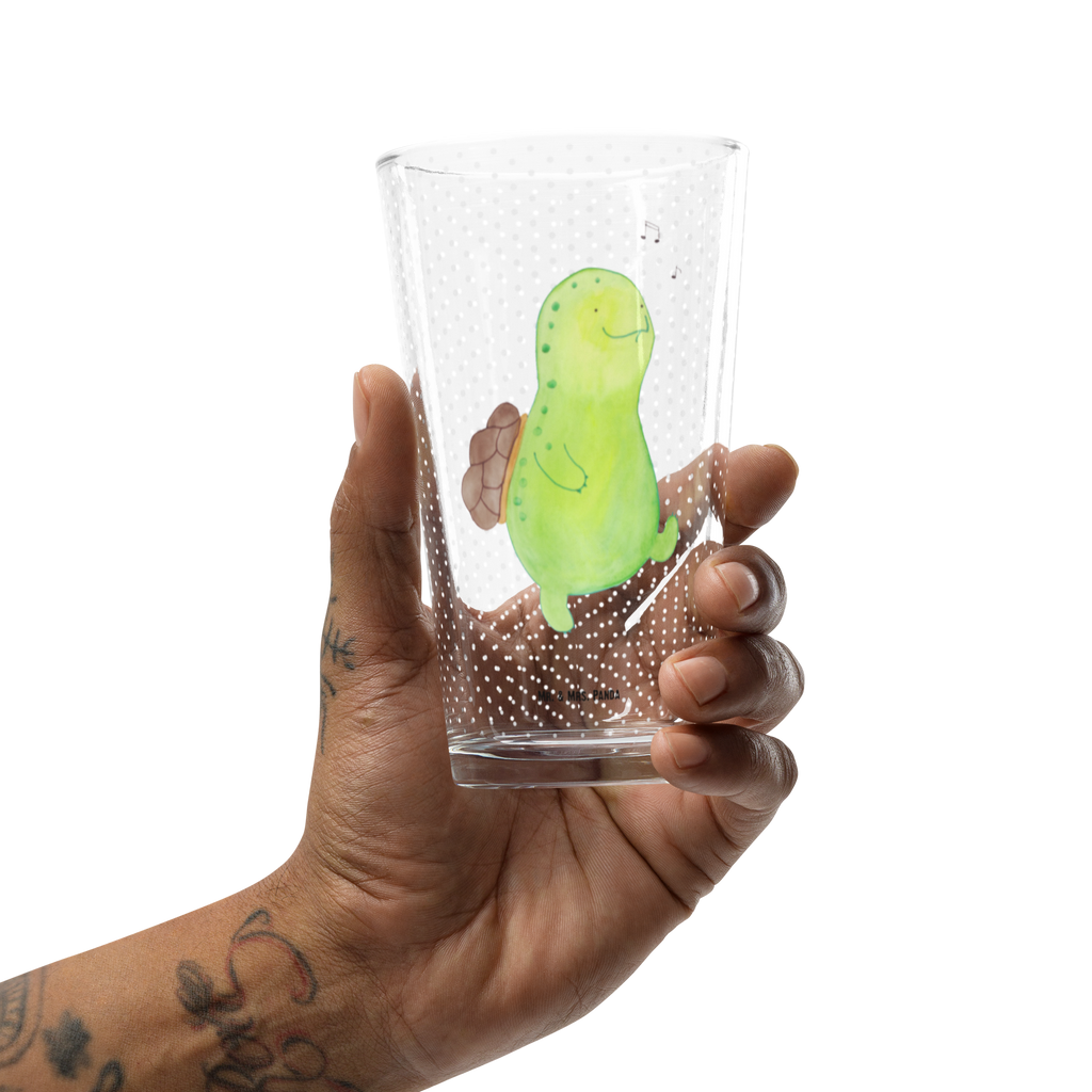 Premium Trinkglas Schildkröte pfeift Trinkglas, Glas, Pint Glas, Bierglas, Cocktail Glas, Wasserglas, Schildkröte, Schildi, Schildkröten, fröhlich, Glück, Motivation, Lebensfreude, Depression, Trennung, Neuanfang