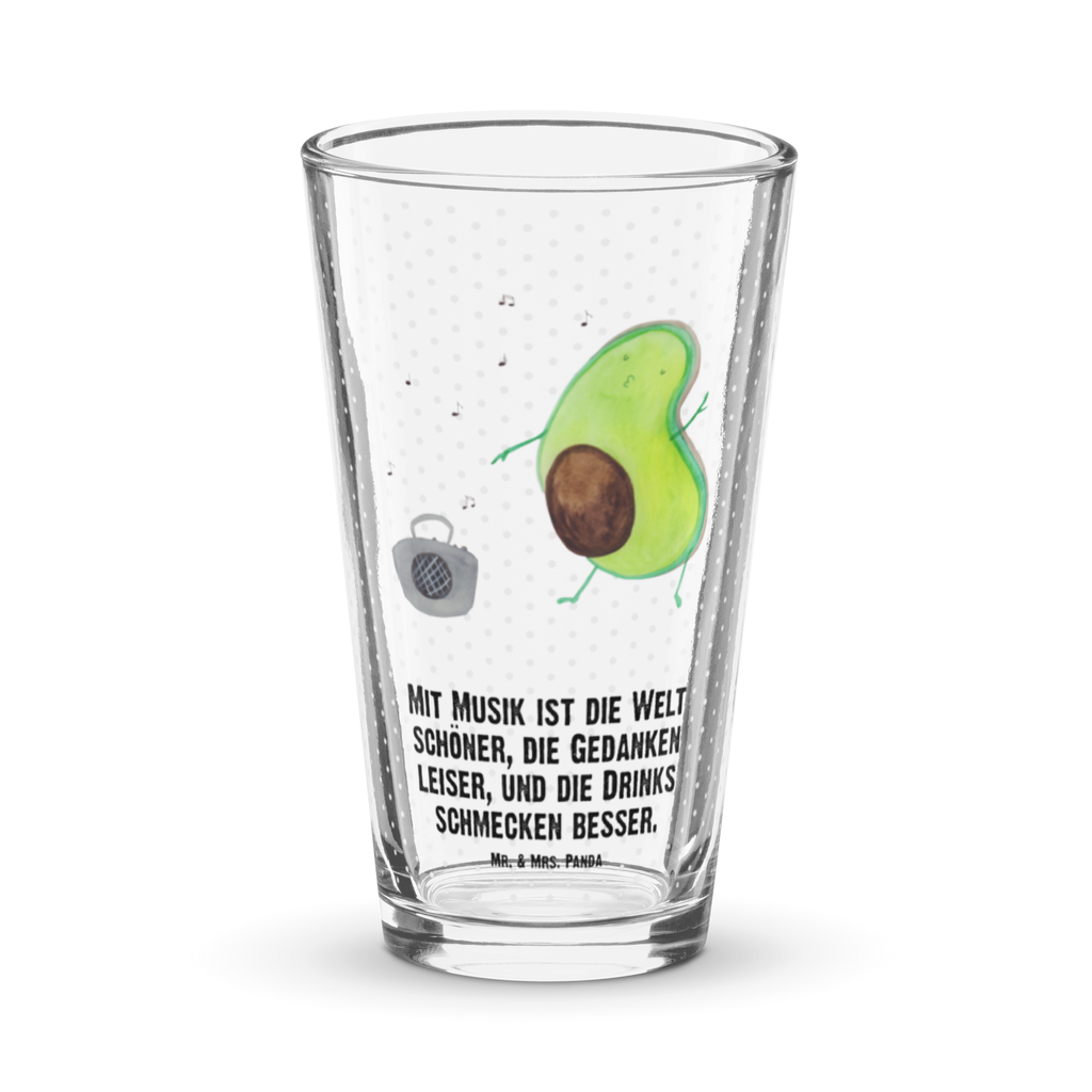 Premium Trinkglas Avocado tanzt Trinkglas, Glas, Pint Glas, Bierglas, Cocktail Glas, Wasserglas, Avocado, Veggie, Vegan, Gesund